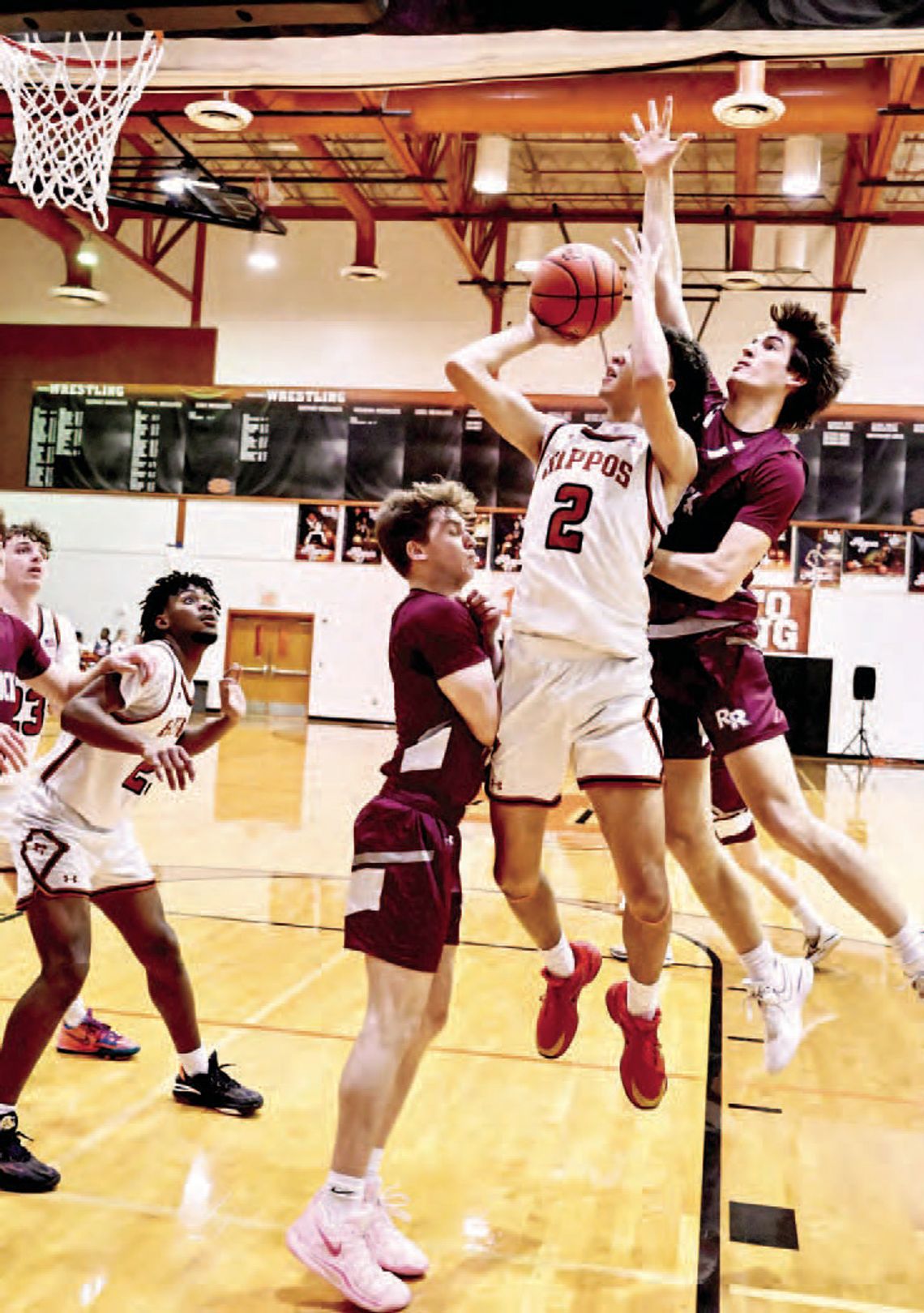 Hippos split day one in Leander Hippos split day one in Leander
