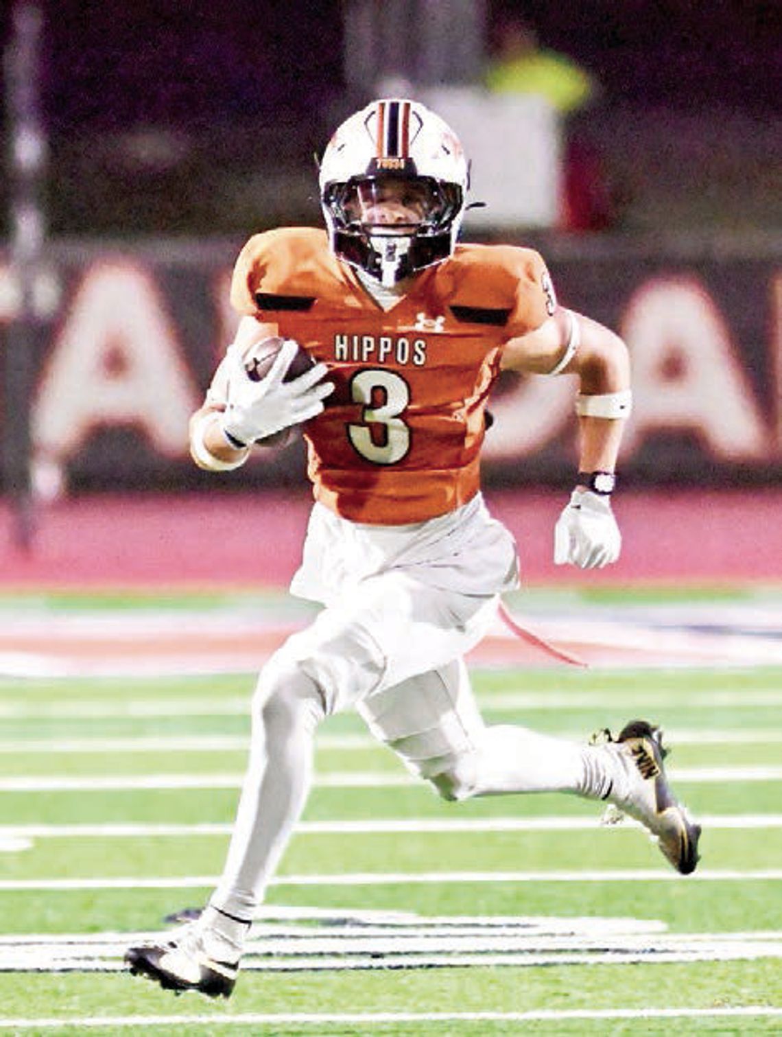 Hutto dismantles Patriots, 61-7 Hutto dismantles Patriots, 61-7