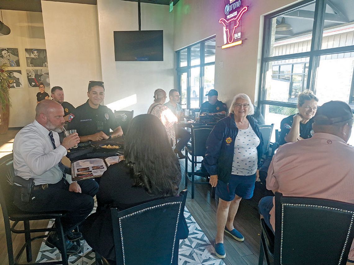 Hutto PD hosts ‘Chips and Chat’ event