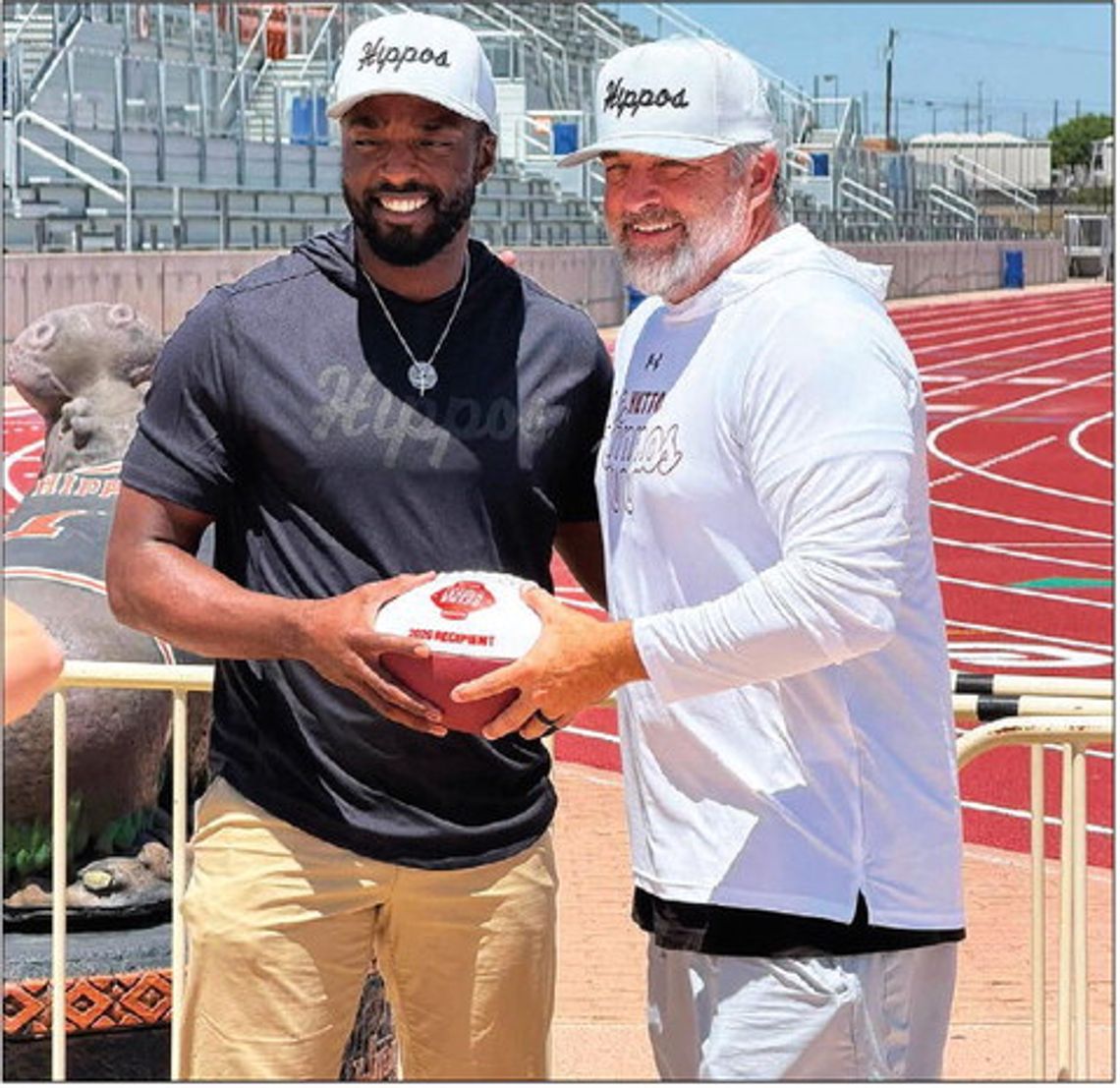 HUTTO’S SPENCER GETS COMMUNITY LEADER AWARD