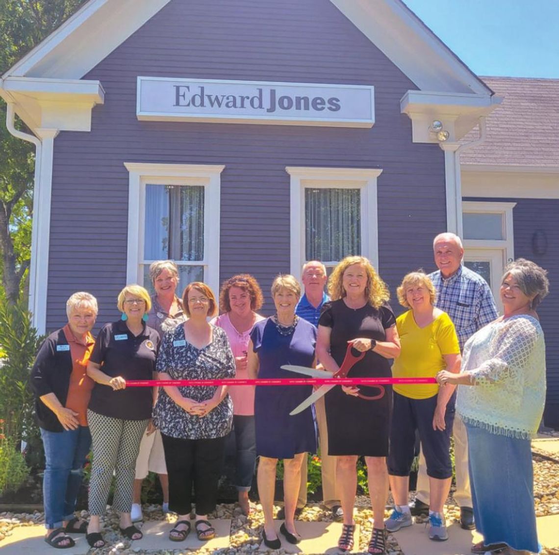 HUTTO WELCOMES EDWARD JONES