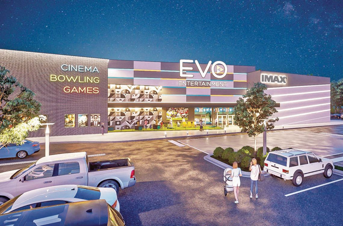 As part of the announcement, EVO Entertainment released new renderings for their Hutto location. The company is even working with a local artist on a mural that will be prominently featured near the entrance to the complex. Courtesy of the city of Hutto