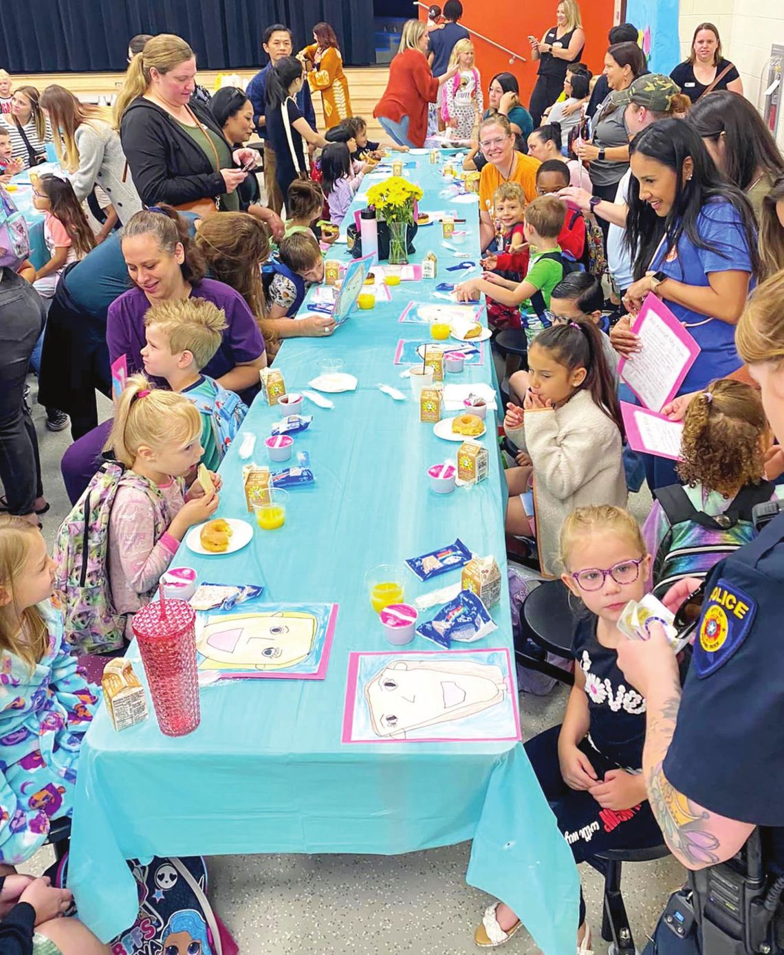 KINDERGARTNERS CELEBRATE MOTHER’S DAY