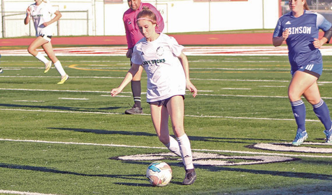 Lady Patos win bi-district title