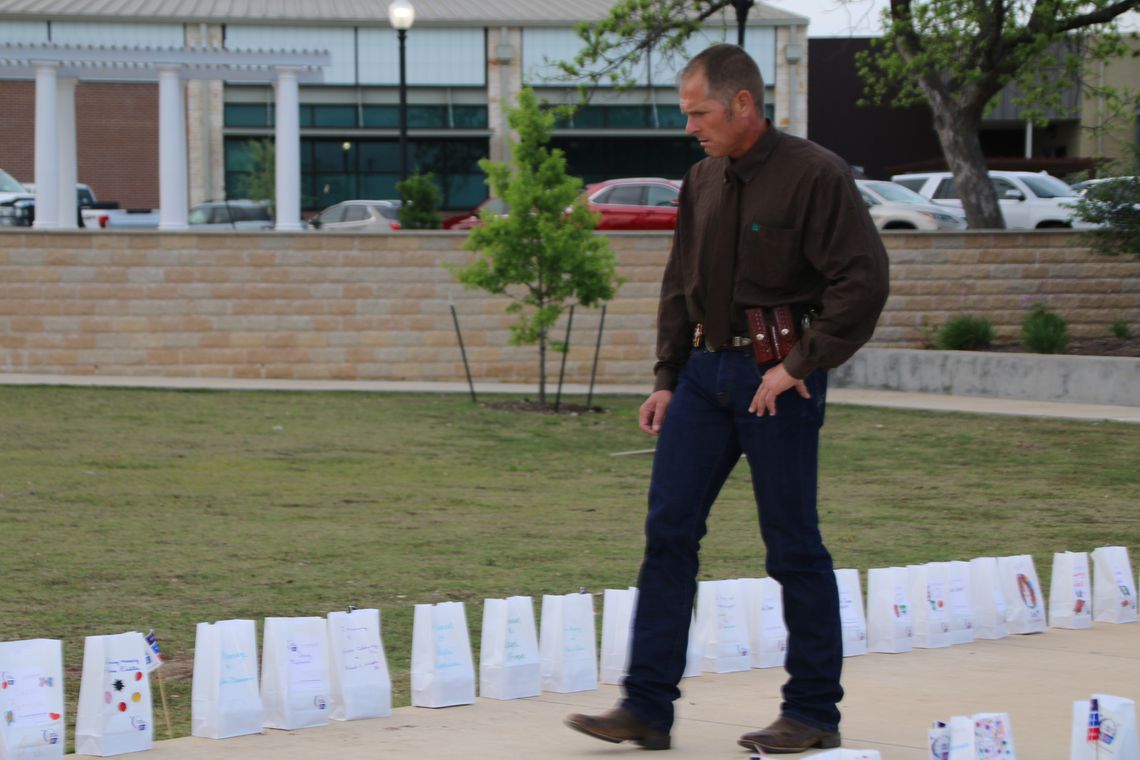 Lighting a path of remembrance