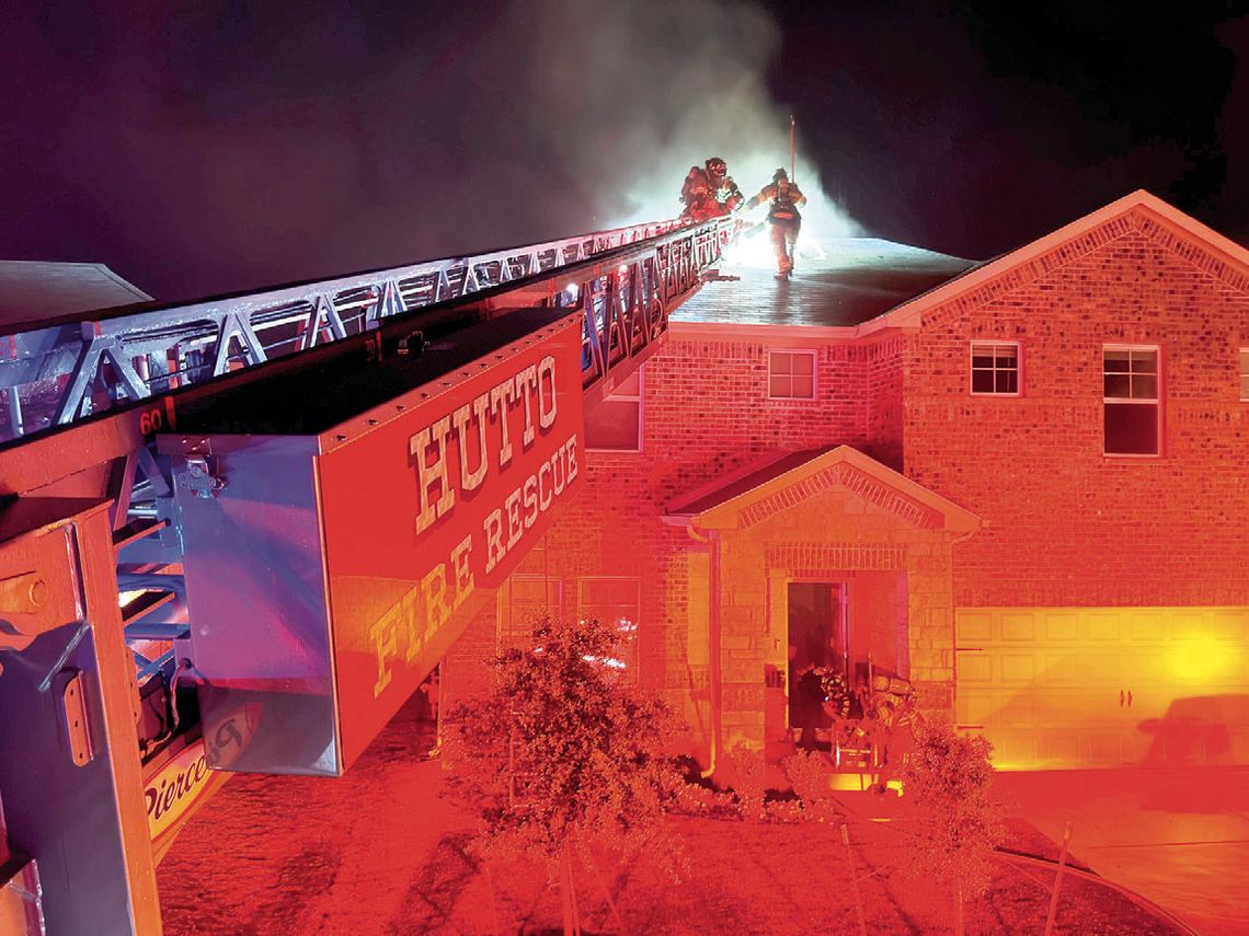 Lightning strike blamed for house blaze