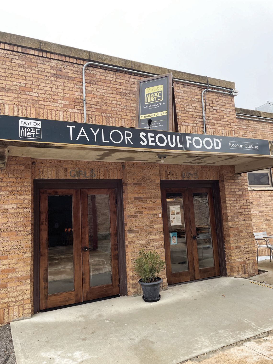 Taylor Seoul Food was burglarized Wednesday, Feb. 1, when the power was out.