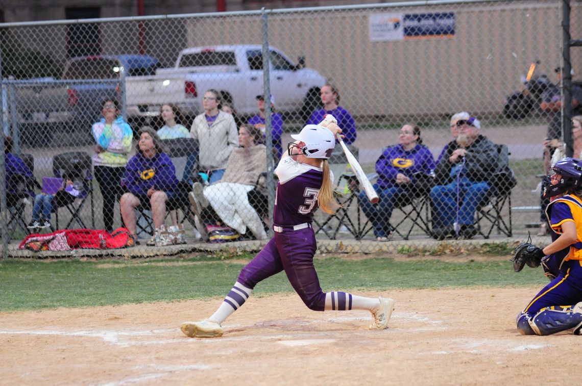 Tigerette Addison Leschber finished a perfect 4-for-4 against the Lady Lions on Tuesday, March 29. Leschber scored five time and drove in four runs against the Lady Lions. 