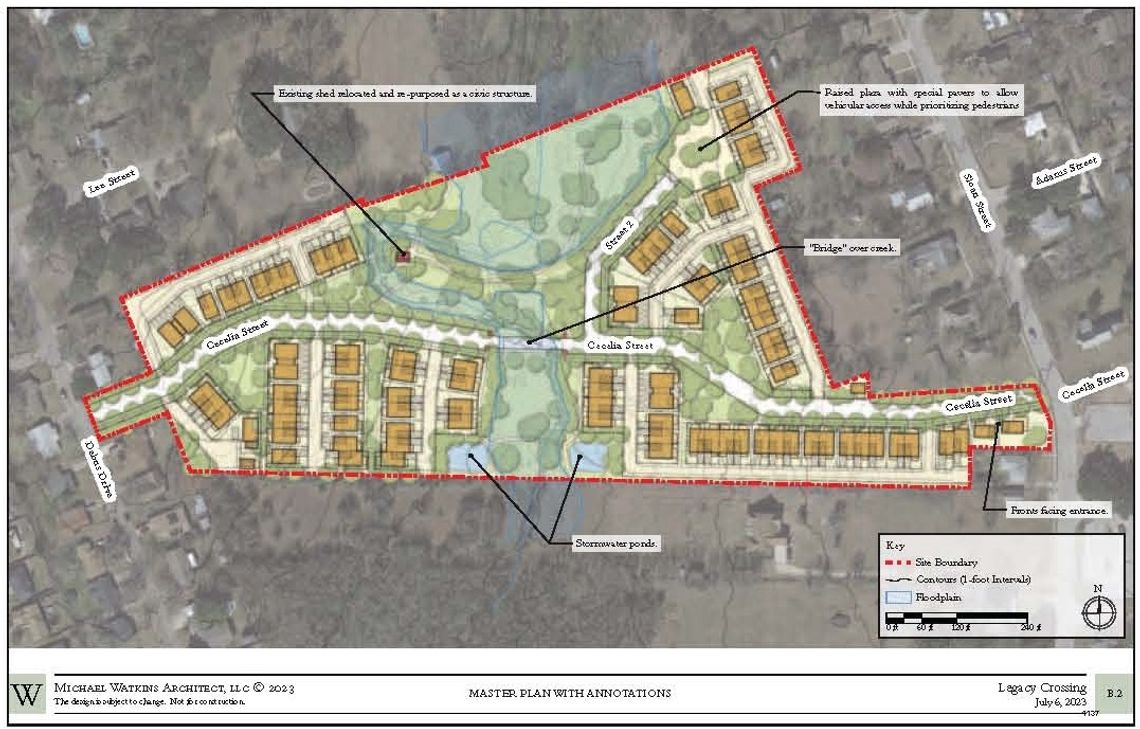 Legacy Crossing is one of the new subdivision on its way to Taylor. This is a map of the subdivision that will be in town near 851 Sloan and 904 Debus Drive. Photos courtesy of the city of Taylor