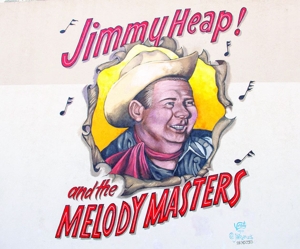 Mural honors Jimmy Heap and the Melody Masters