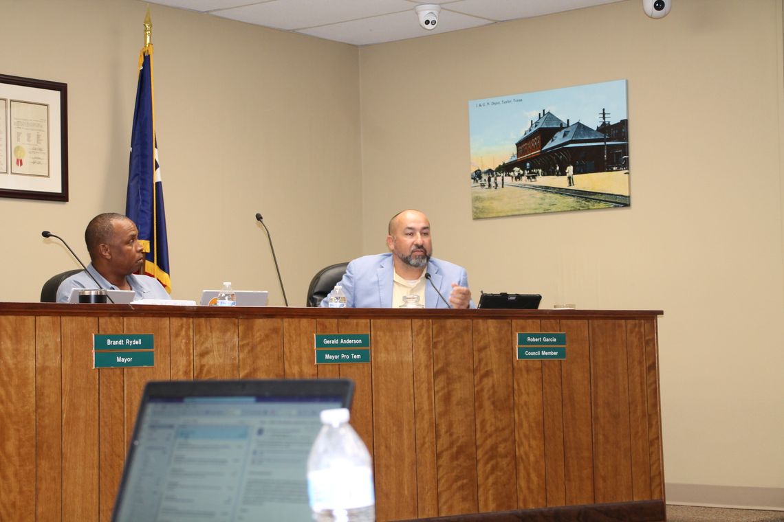 District 4 Councilman Robert Garcia discusses the proposed increase at the Nov. 10 meeting. Photo by Nicole Lessin