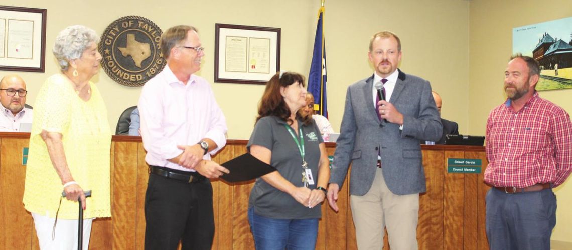 Parks and Rec department recognized