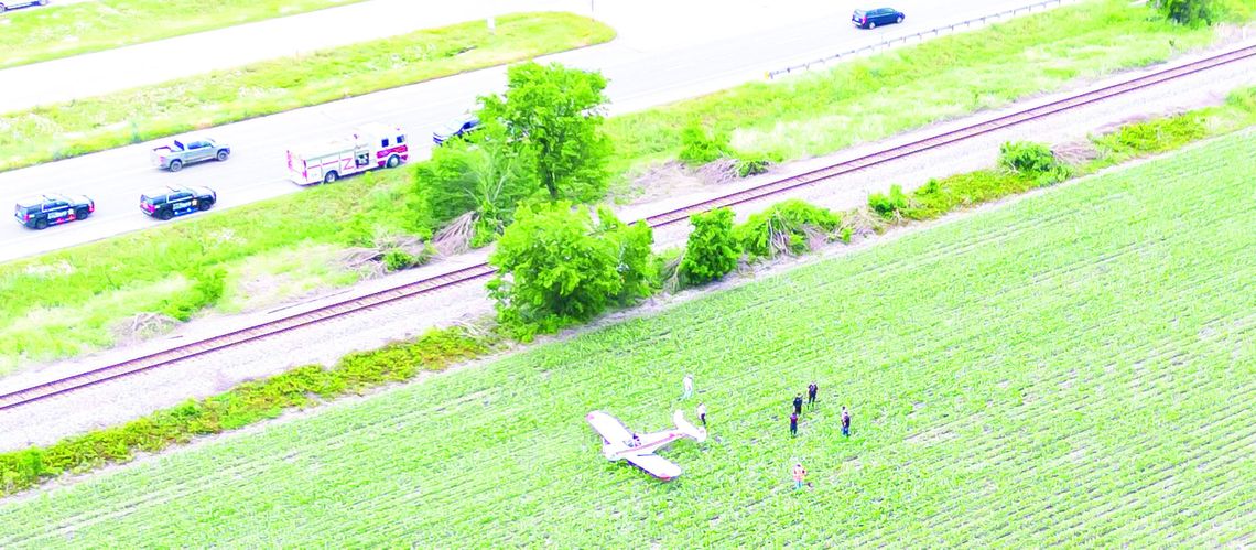 A quick-thinking pilot managed to avoid disaster Tuesday, April 25, by landing his ERCO Ercoupe aircraft in a corn field off U.S. 79 near County Road 431. Eyewitness Tim Mikeska, a pilot with the Aircraft Owners and Pilots Association Airport Support Network, said it was a great emergency...