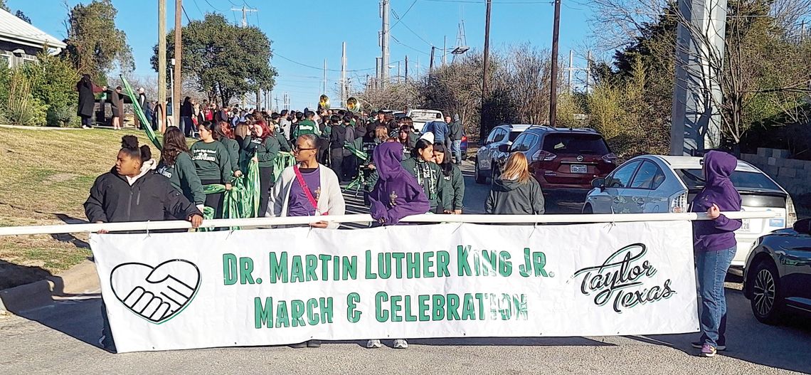 Record attendance for 21st MLK March in Taylor