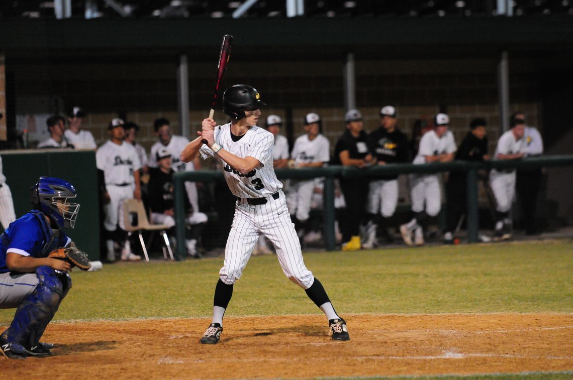 Jake Jansky launched his first career home run in Friday night's 7-1 win over Gateway Prep to close out the regular season. 