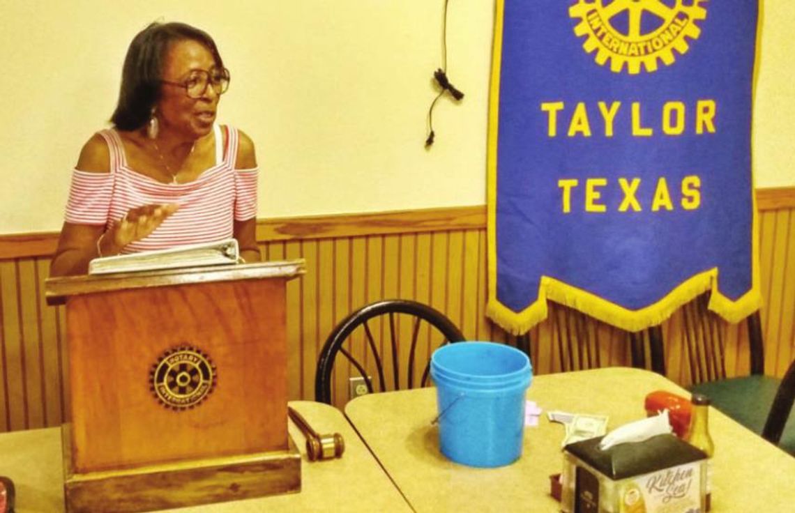 ROTARY HEARS FROM LESLIE HILL