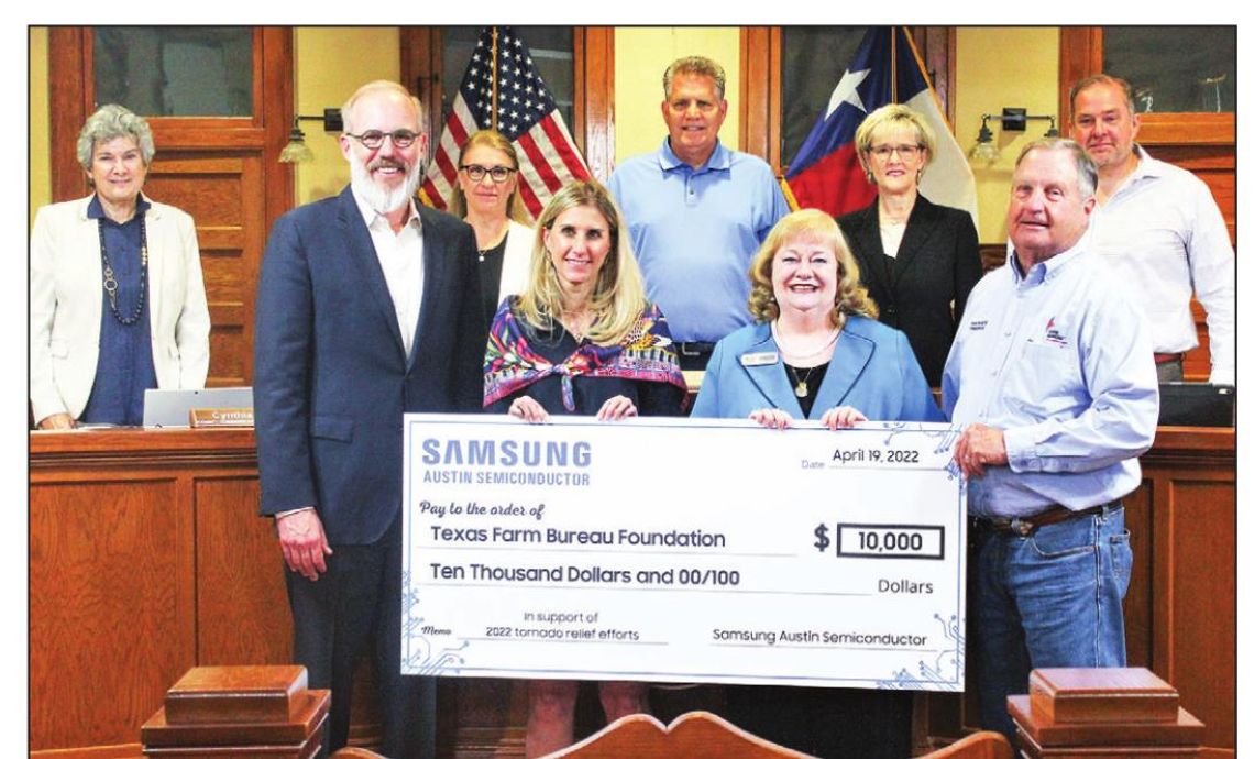 Samsung, Farm Bureau donate $35,000