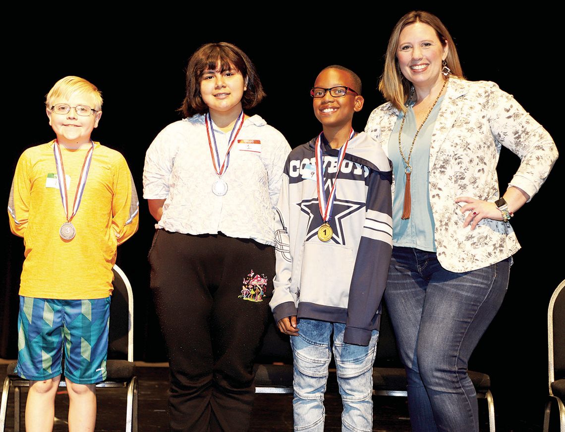 SPELLING BEE WINNERS