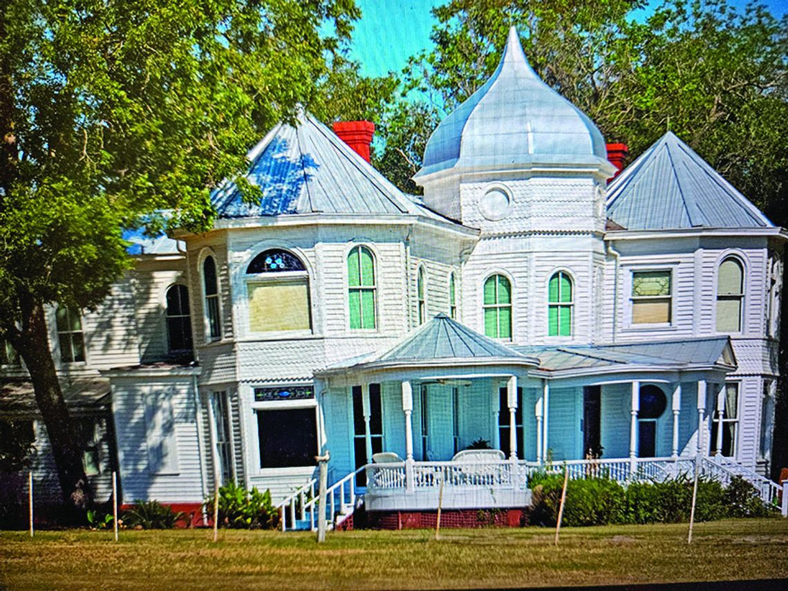 Spirited family at the Crawford Booth house