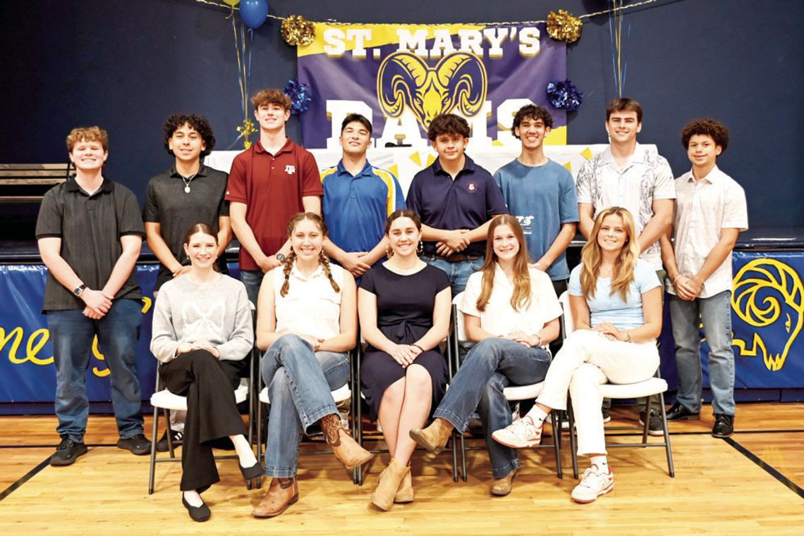 St. Mary’s athletes recognized with All-District and All-State Honors