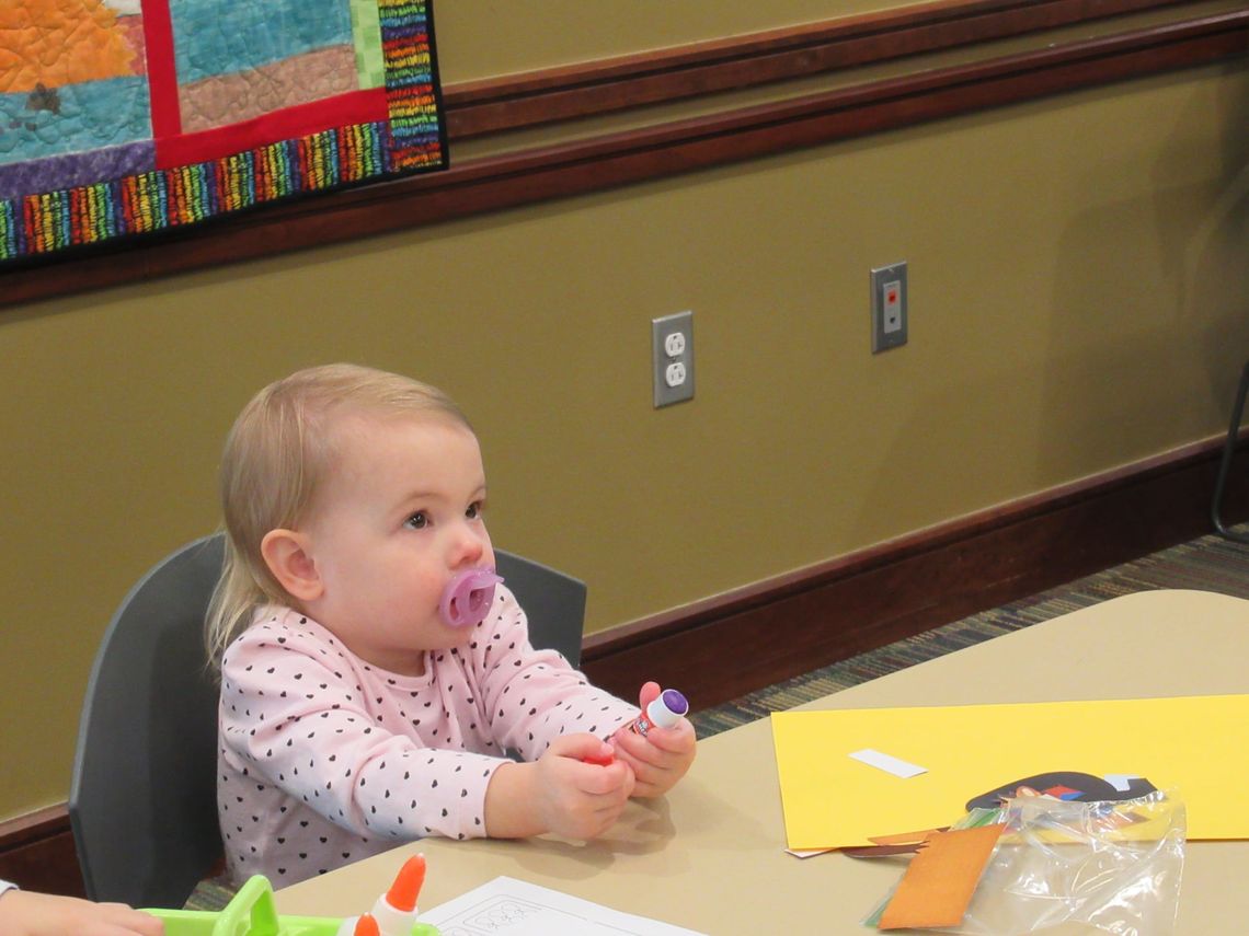 STORY TIME AT THE LIBRARY