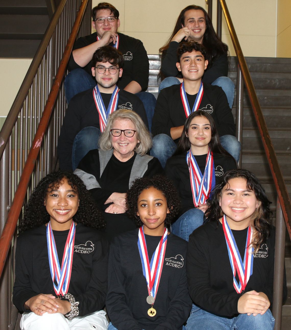 The 2022 Taylor High School Academic Decathlon Team will compete at the state competition for the eighteenth consecutive year. Photo by Tim Crow