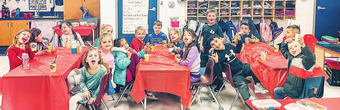 STUDENTS ICED WITH KINDNESS