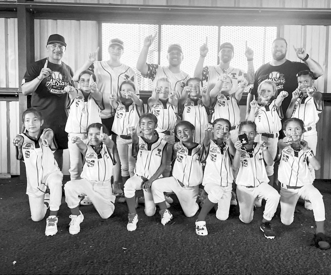 TAYLOR 8U SOFTBALL WINS GOLD