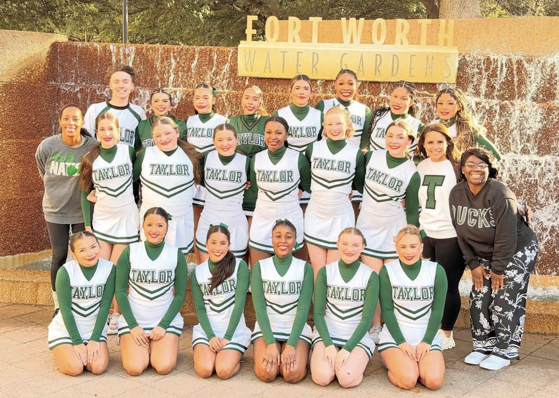 TAYLOR CHEER COMPETES IN FORT WORTH
