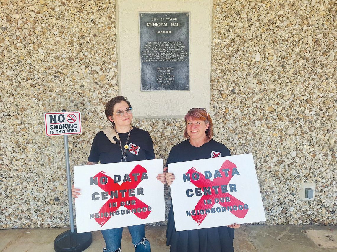 Taylor council pushes data center decision to September Taylor council pushes data center decision to September