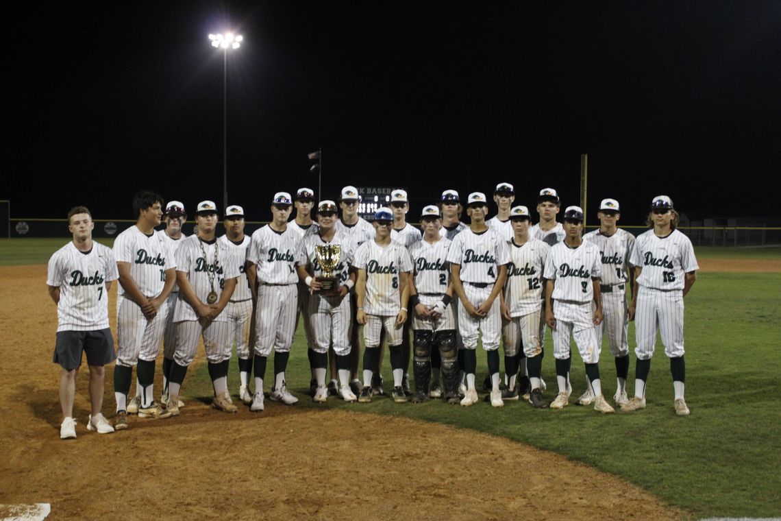 The Ducks ended 2022 20-11-1 overall and 11-4 in District 19-4A and bi-district champions.