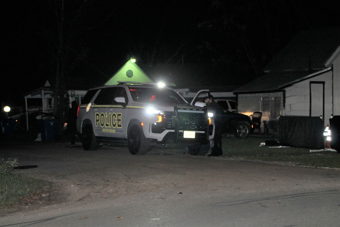 Police responded to a home in the 1400 block of Jones Street Monday night after receiving a call for man found in a yard. Enrique Lopez Estrada, 26, was pronounced dead at the scene. Photo by Nicole Lessin 