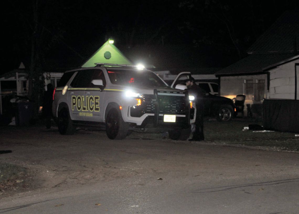 Police responded to a home in the 1400 block of Jones Street Monday night after receiving a call for man found in a yard. Enrique Lopez Estrada, 26, was pronounced dead at the scene. Photo by Nicole Lessin