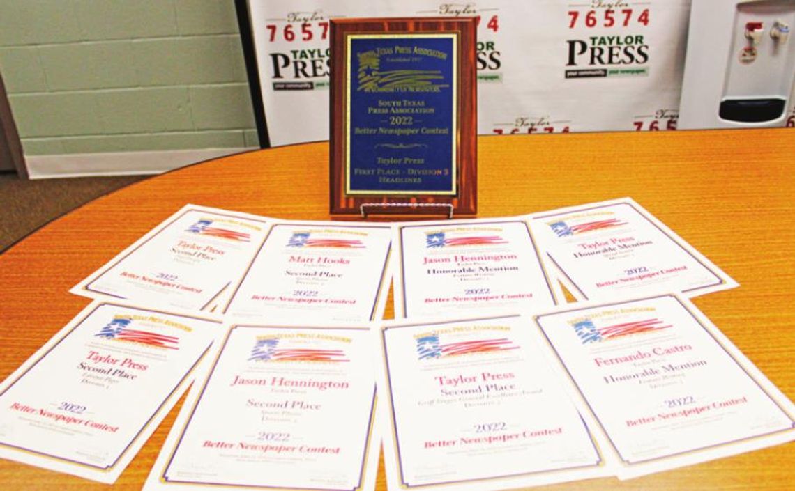 Taylor Press wins STPA awards