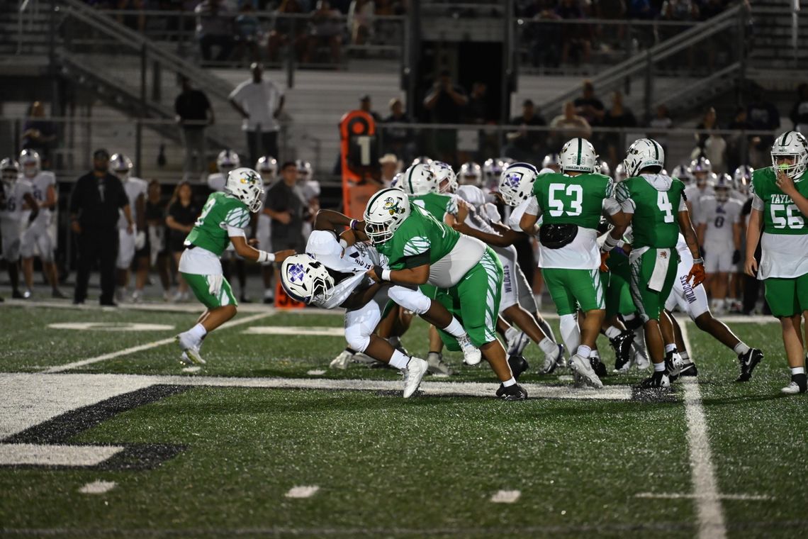 Taylor puts away Wildcats after weather delay Taylor puts away Wildcats after weather delay