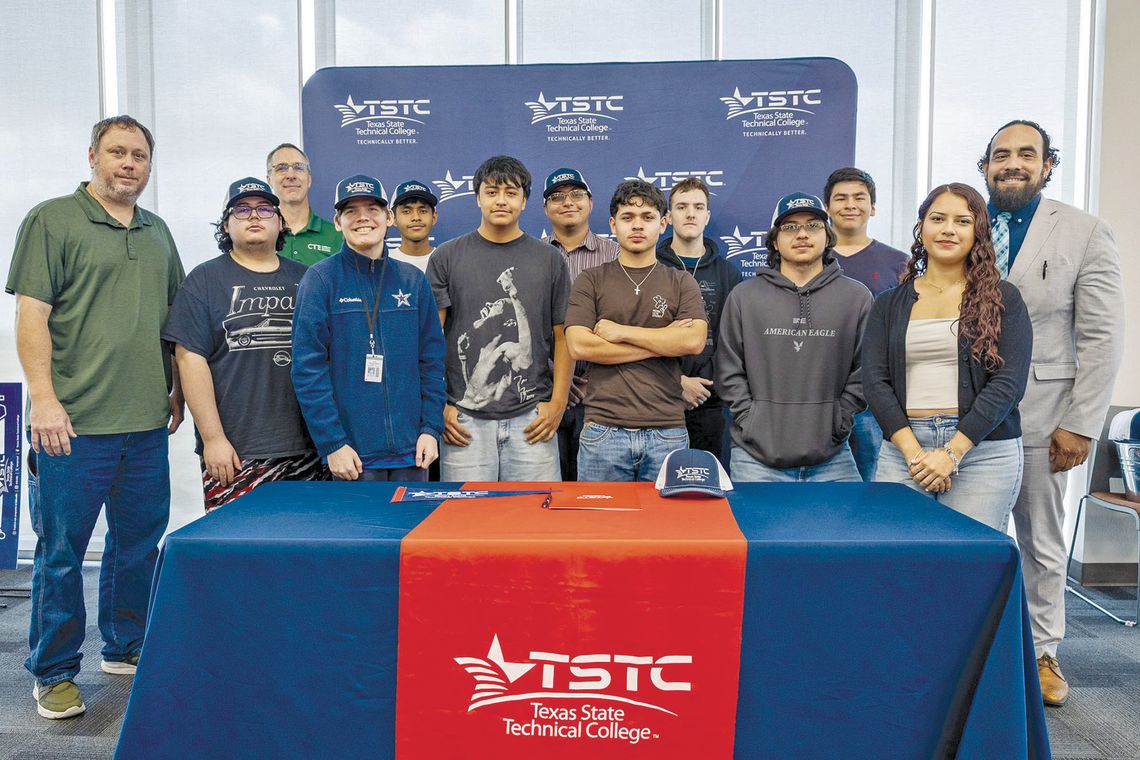 Taylor students sign letters of intent with TSTC