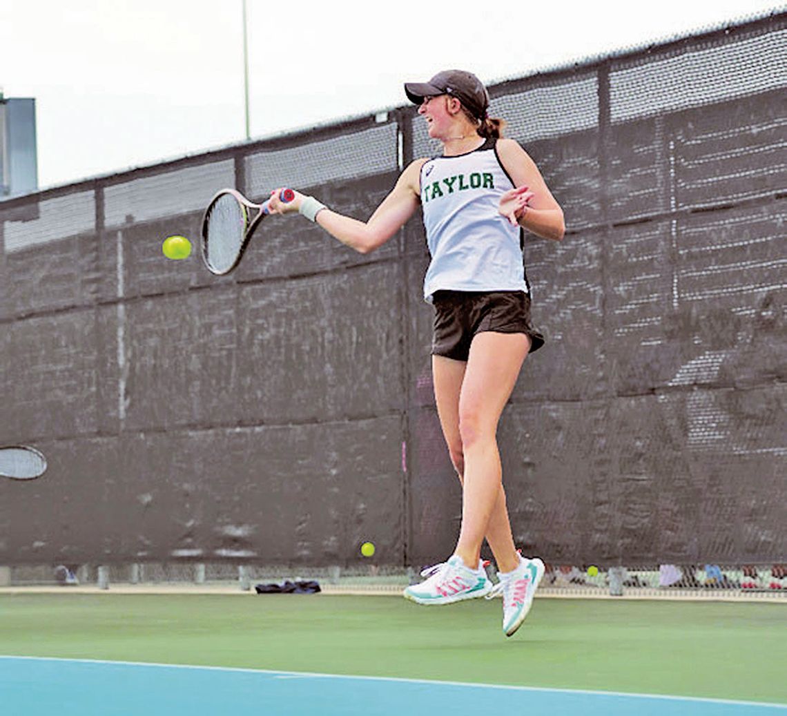 Taylor tennis thrives at Caldwell