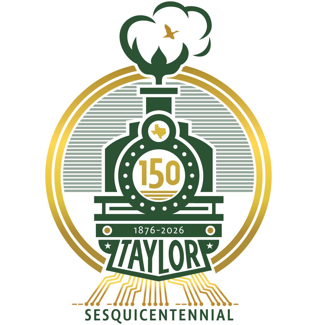 Taylor unveils 150th Anniversary logo Taylor unveils 150th Anniversary logo