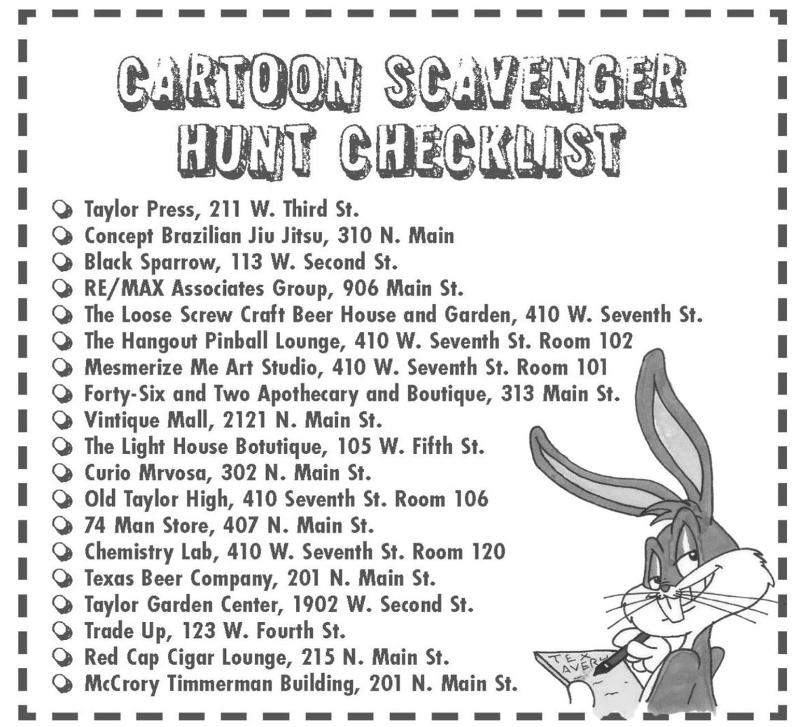 The hunt is on: Local businesses join cartoon hunt