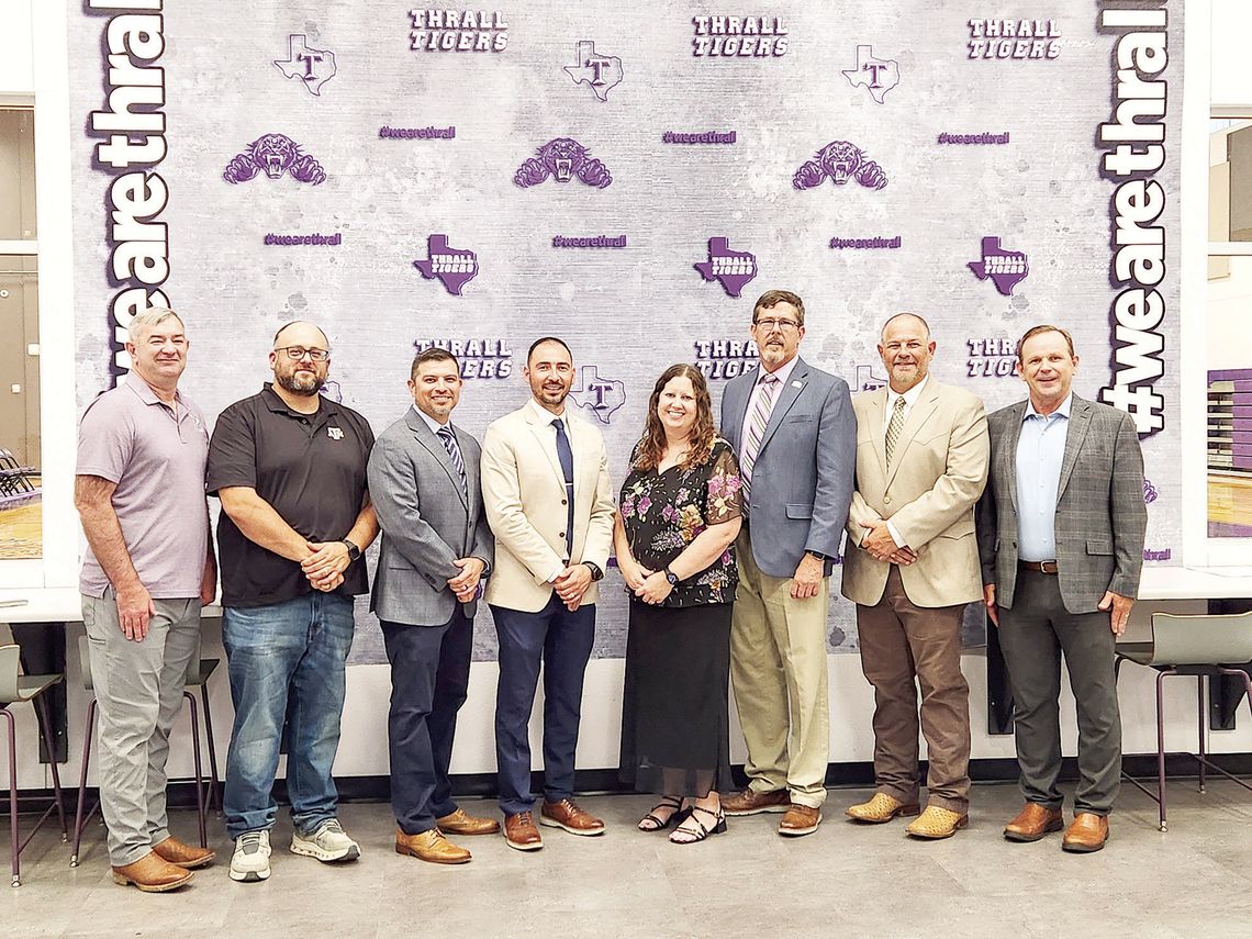 Thrall ISD leaders win ‘School Board of the Year’ Thrall ISD leaders win ‘School Board of the Year’