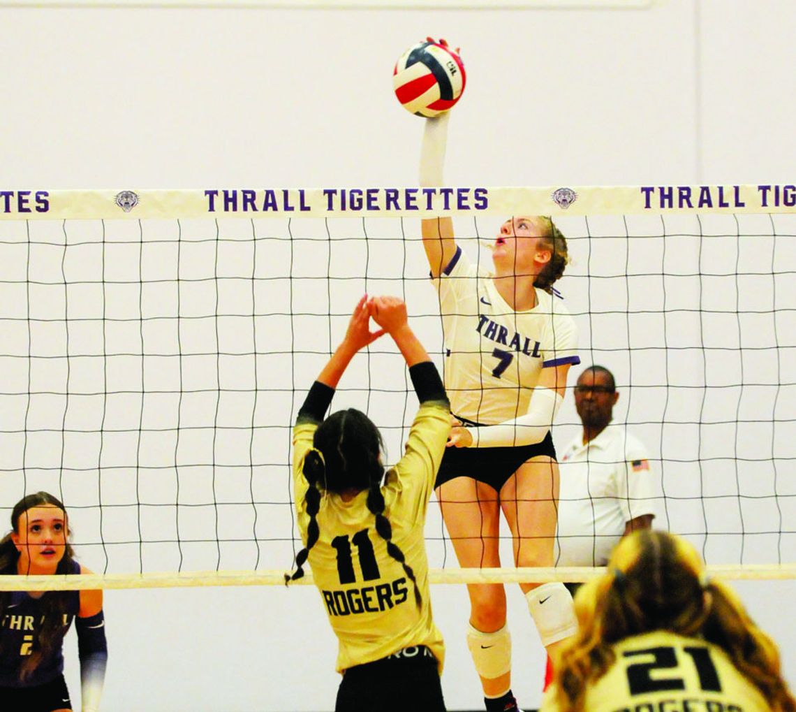 Thrall volleyball releases 2025 schedule