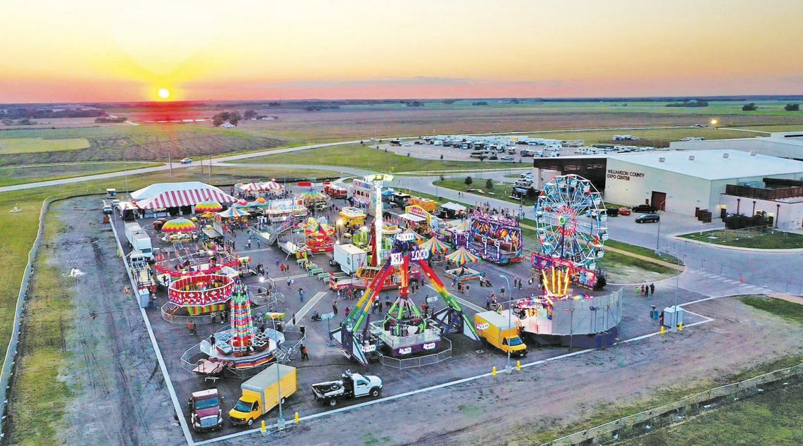 Aerial footage of the Williamson County Fair and Rodeo last year at the Williamson County Expo Center. Facebook/wilcofair