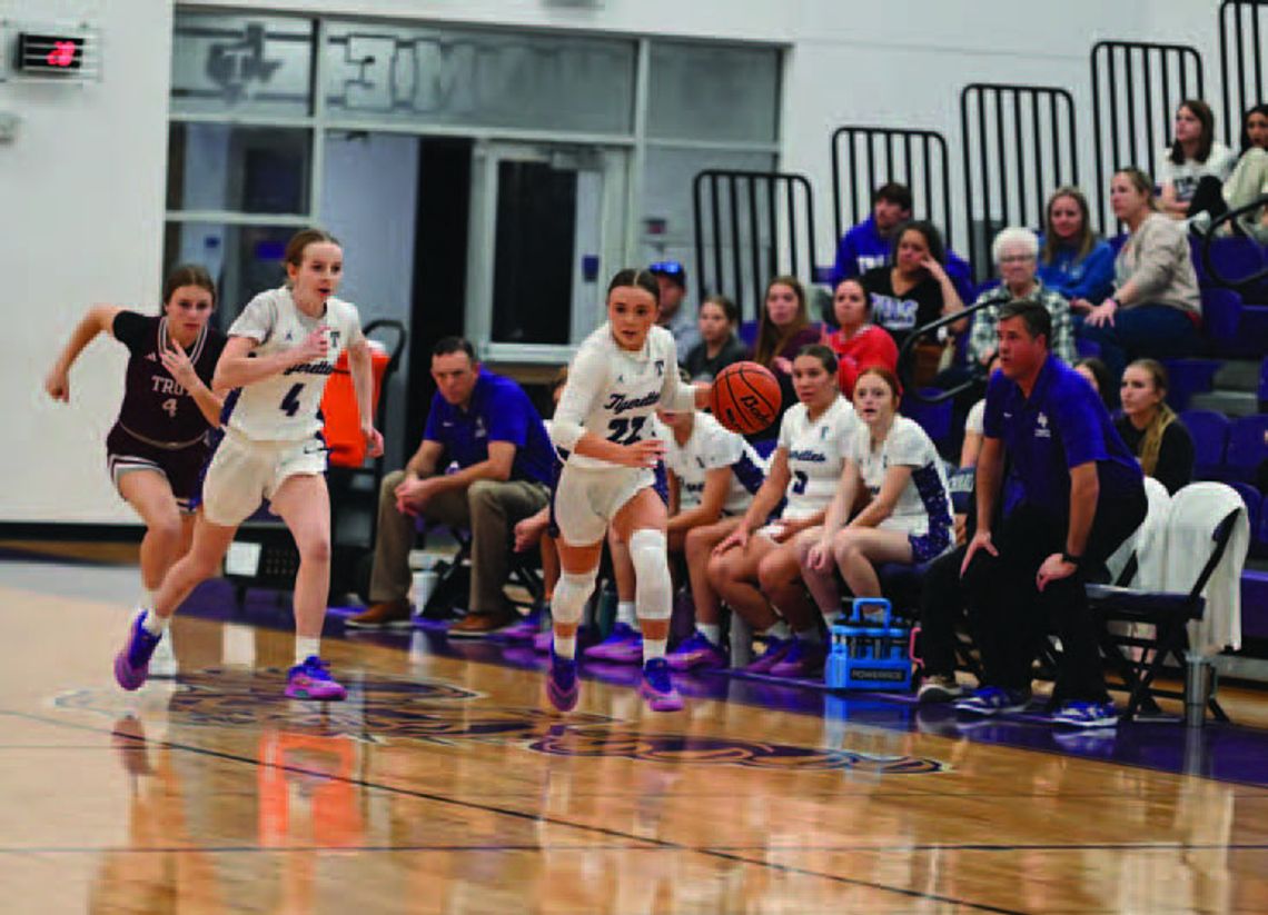 Tigerettes dominate Eagles, 44-25