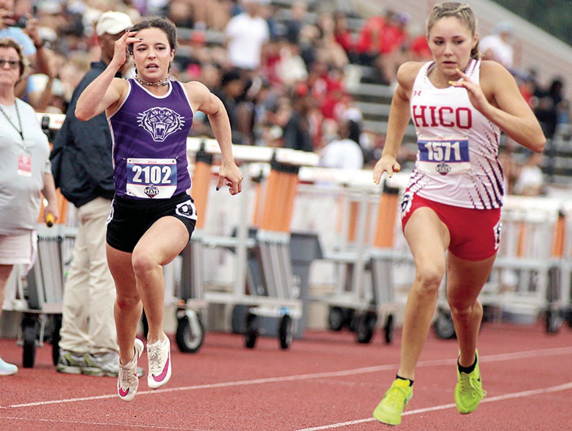 Tigerettes finish track season at state