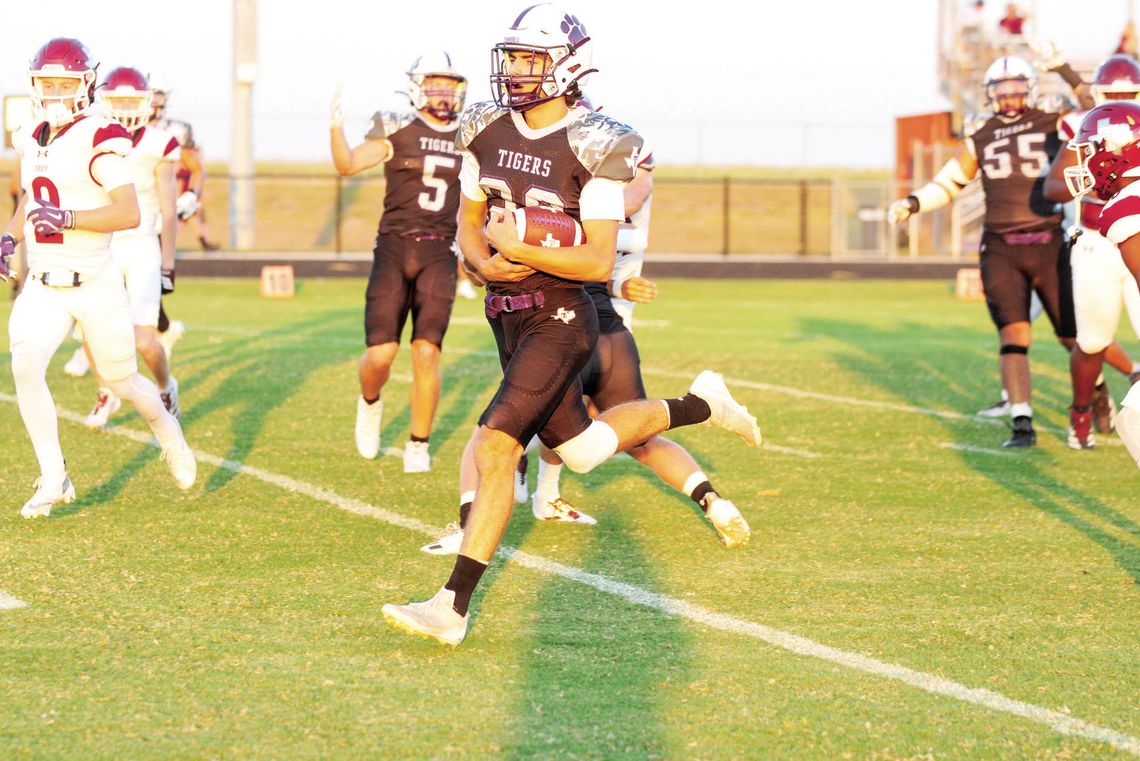 Tigers fall to Trojans, 44-20