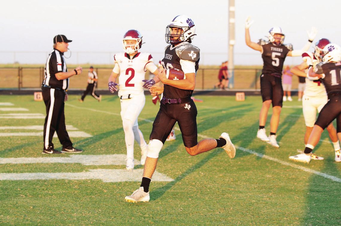 Tigers switch it up, pound Bobcats, 28-6