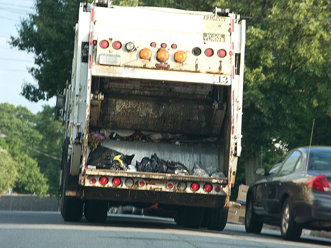 Trash pickup suspended. 