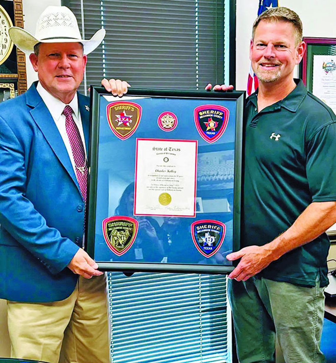 Trio retires from WCSO
