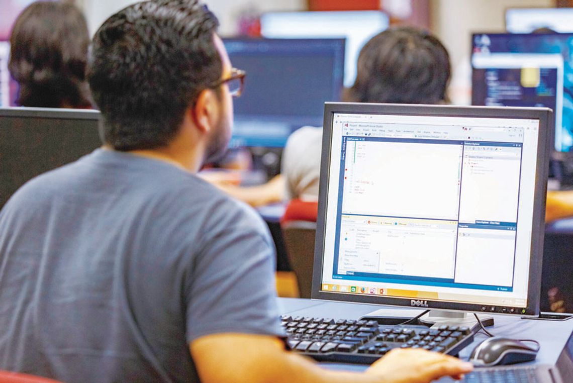 Texas State Technical College’s Cybersecurity program will give students the option to return to in-person labs this fall at the East Williamson County campus. Photo courtesy of TSTC