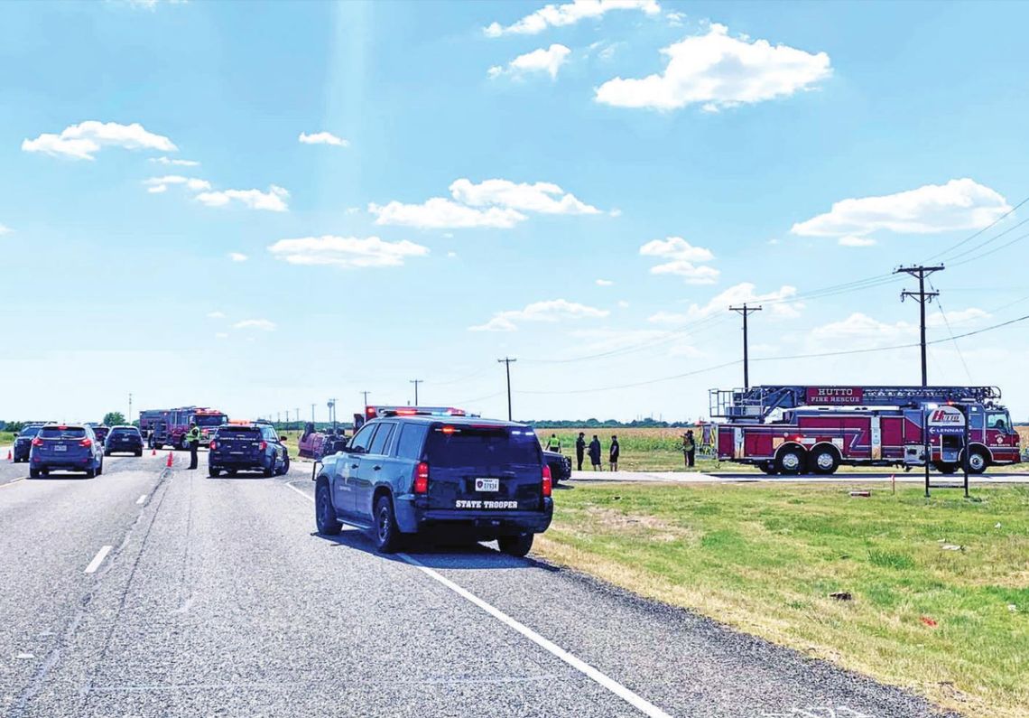 TWO CRASHES IN U.S. 79 INTERSECTION